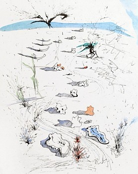 Salvador Dali -&nbsp;Salvador Dali Apollinaire Suite: The Trenches