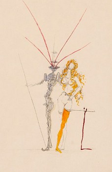 Salvador Dali -&nbsp;Salvador Dali Apollinaire Suite: Frontispiece