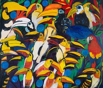 Hunt Slonem - Hunt Slonem Honduras New Species