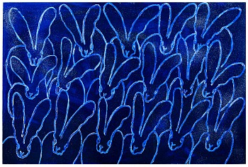 Hunt Slonem - Hunt Slonem Blue For You Diamond Dust