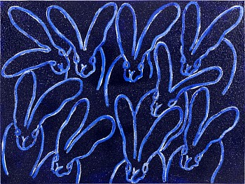 Hunt Slonem - Hunt Slonem Blue Diamond Dust X