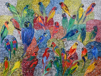 Exhibition: Art Miami 2023, Hunt Slonem