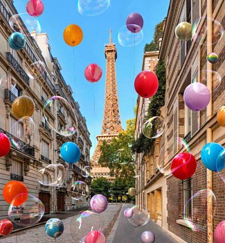 Work:&nbsp;Fl&aacute;via Junqueira Torre Eiffel, 1889 #1