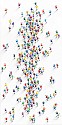 Jane Waterous, The Crowd
Acrylic on Canvas