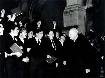 Work:&nbsp;Harry Benson Sir Winston Churchill at Harrow School, England