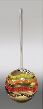 Work:&nbsp;Abby Modell Gold Cosmic Lollipop