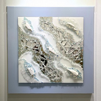 Work:&nbsp;Abby Modell Moon River Turq