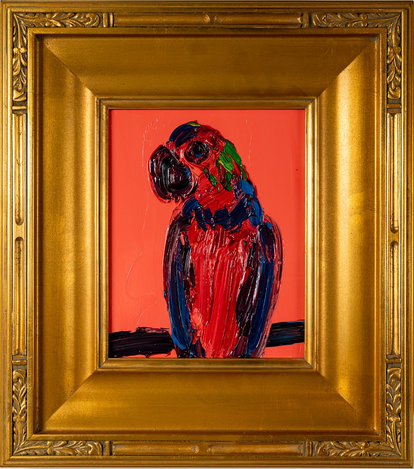 Hunt Slonem, Wings, 2022
Original Oil on Wood, 17 1/2 x 15 1/2 in.