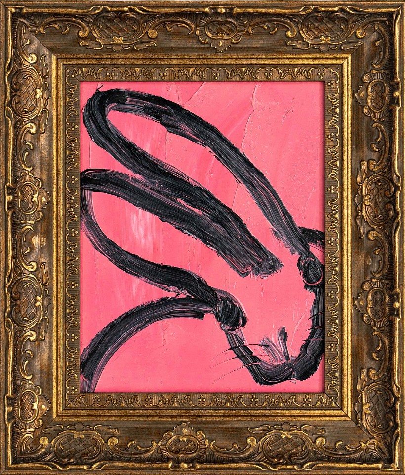Hunt Slonem, Pink Profile, 2025
Original Oil on Wood, 14 1/2 x 12 1/2 in.