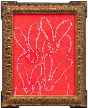 Hunt Slonem -&nbsp;Hunt Slonem 4 Red Rovers
