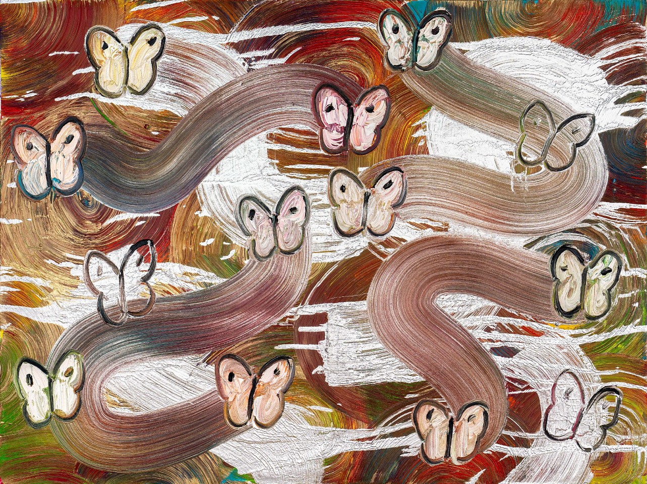 Hunt Slonem, Sky Swoon, 2024
Original Oil on Canvas, 30 x 40 in.