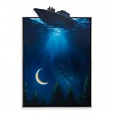 Hijack, Crescent Moon
2026, Oil on Wood